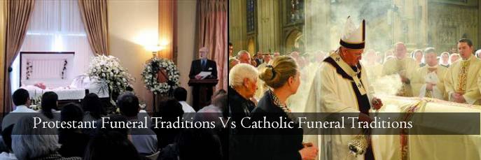 Differences Between Protestant and Catholic Funeral Customs